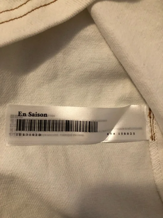 Anthropologie En Saison sleeveless fit and flare denim dress. Size medium. NWT - Picture 7 of 11